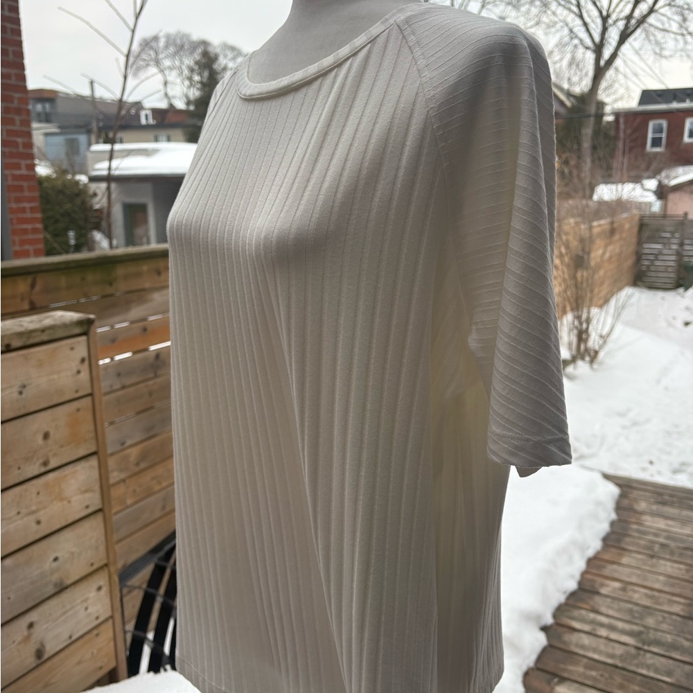 Comrags | Ribbed Short Sleeve Top - Picture 7 of 7